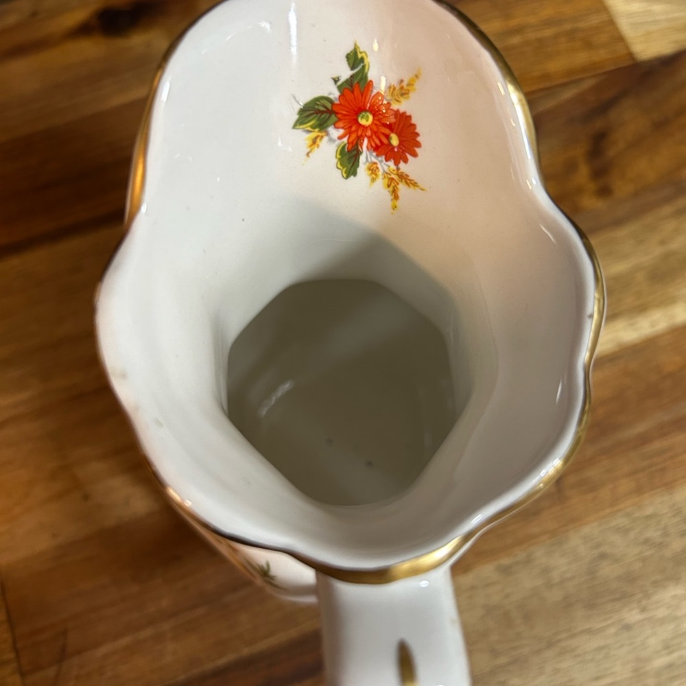 Enoch Wedgwood Tunstall Ltd. Lowestoft 4.5" Pitcher 💚 - Picture 3 of 5